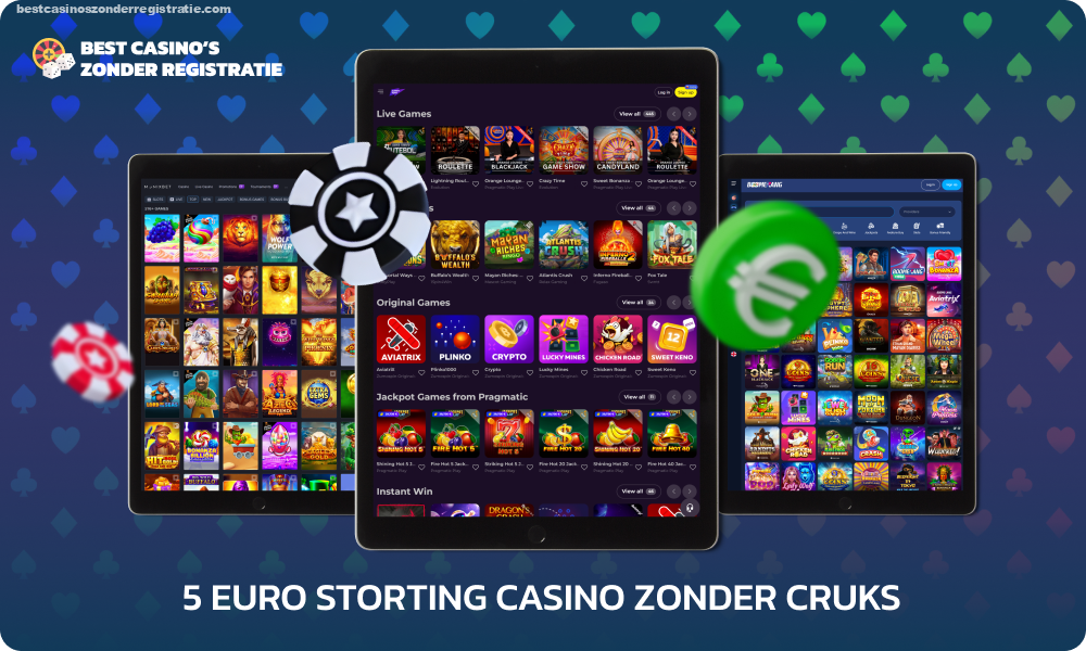 €5 storting casino zonder Cruks stelt gebruikers in staat het gokuitsluitingssysteem te omzeilen door anoniem te blijven en zonder zich bij dit register te registreren