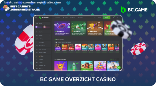 Het populaire BC Game casino trekt spelers aan met een grote verscheidenheid aan spellen, sportweddenschappen, royale bonussen en 24/7 ondersteuning