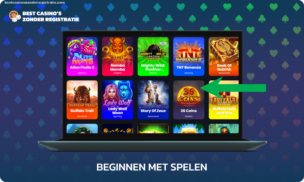 Om voor echt geld te gaan spelen bij iDEAL online casino, selecteert u een gokautomaat of live game en plaatst u een weddenschap