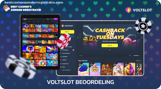 Handig en betrouwbaar, VoltSlot Casino biedt meer dan 5.000 spellen van toonaangevende aanbieders, met een welkomstbonus van 225% tot € 1.000 + 250 gratis spins, evenals dagelijkse promoties en een loyaliteitsprogramma