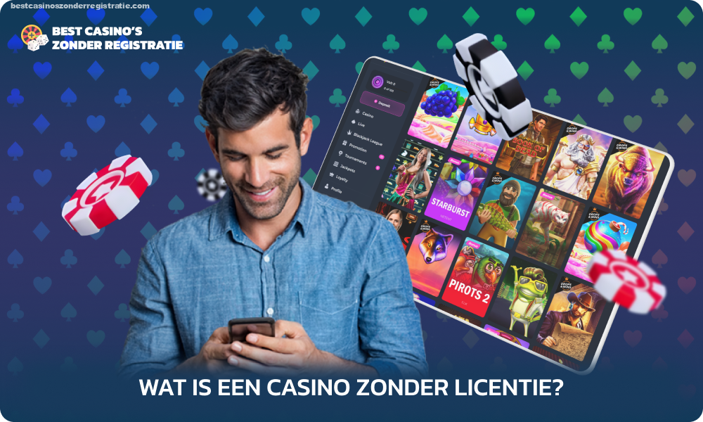 Een casino zonder licentie is een internationaal gokplatform dat populair is onder gebruikers in landen met gokbeperkingen en dat een ruime keuze aan spellen, bonussen en veilige betalingsmethoden biedt, vaak met Curaçao- of MGA-licenties